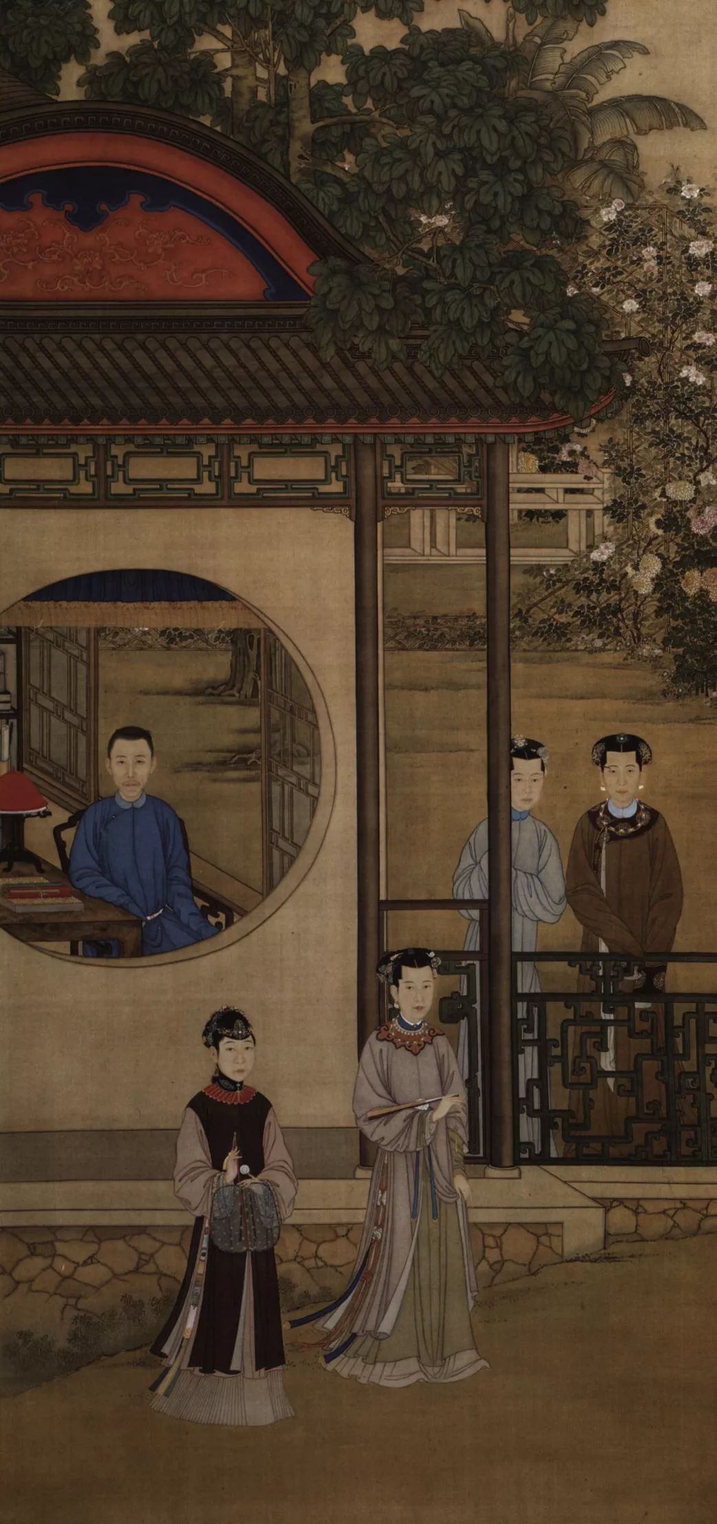 巫鸿丨帝王的幻想佳人：雍正十二美人屏风-三联生活网