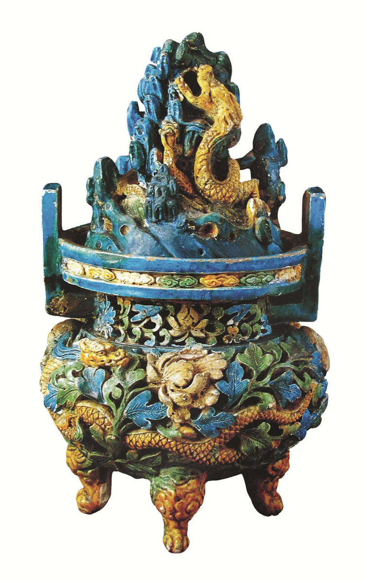 中国美術 清朝 清代 哥窯 水洗 壺 香炉 白磁 唐物 時代物 古物