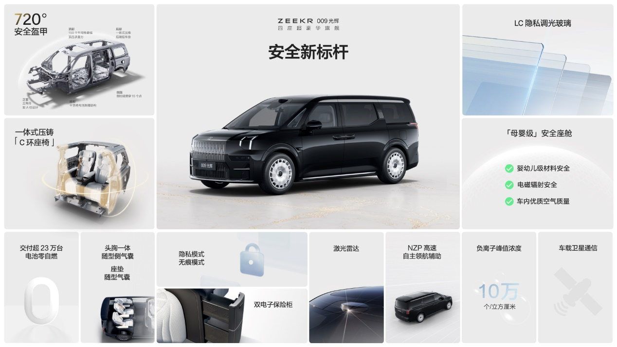 四座纯电MPV极氪009光辉硬核实力体现在哪里?