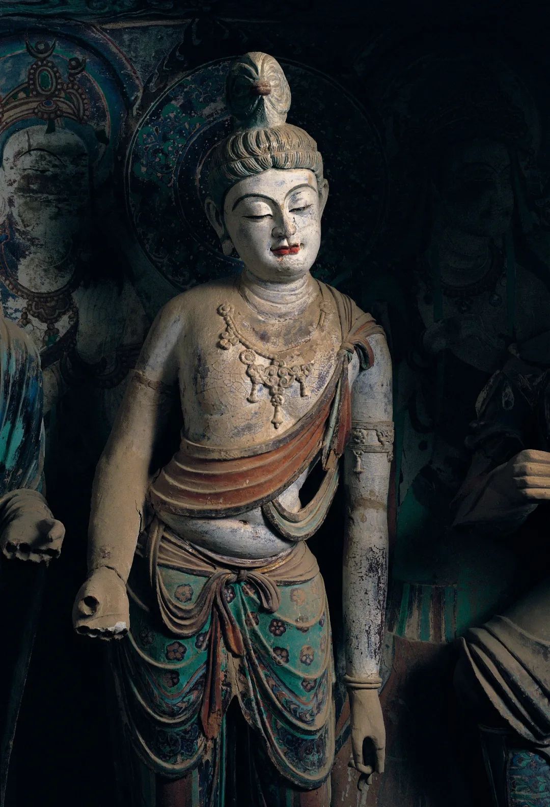 莫高窟第320窟-敦煌研究院 香港 莫高窟第329窟-敦煌研究院 敦煌飞天