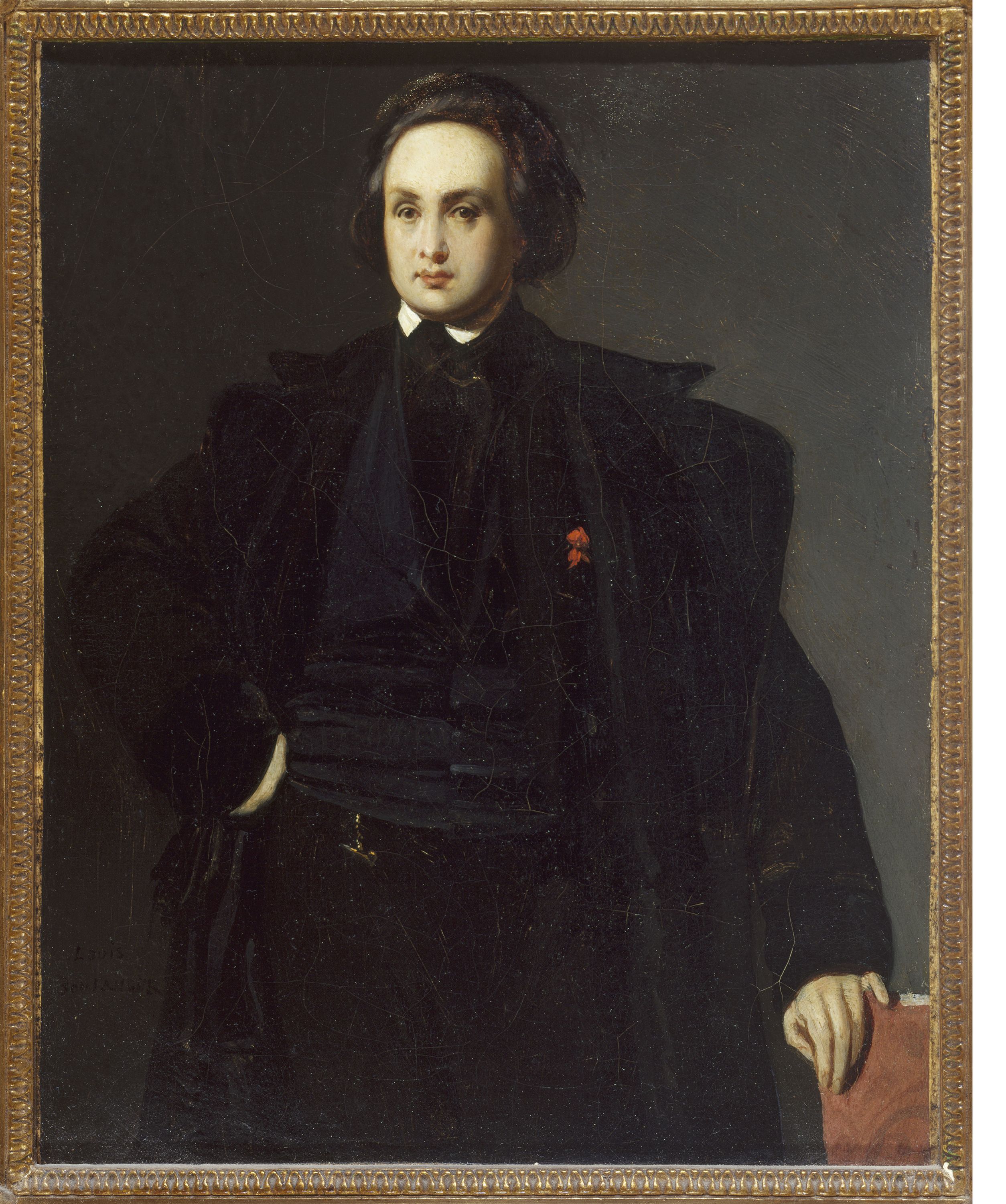 路易·康迪德·布朗热(1806—1867)维克多·雨果,约1833年布面油画