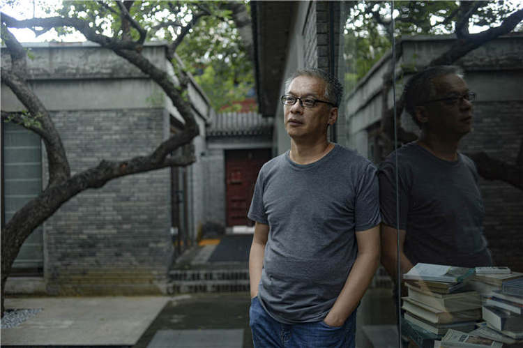 北京大学社会学教授渠敬东(王旭华 摄)