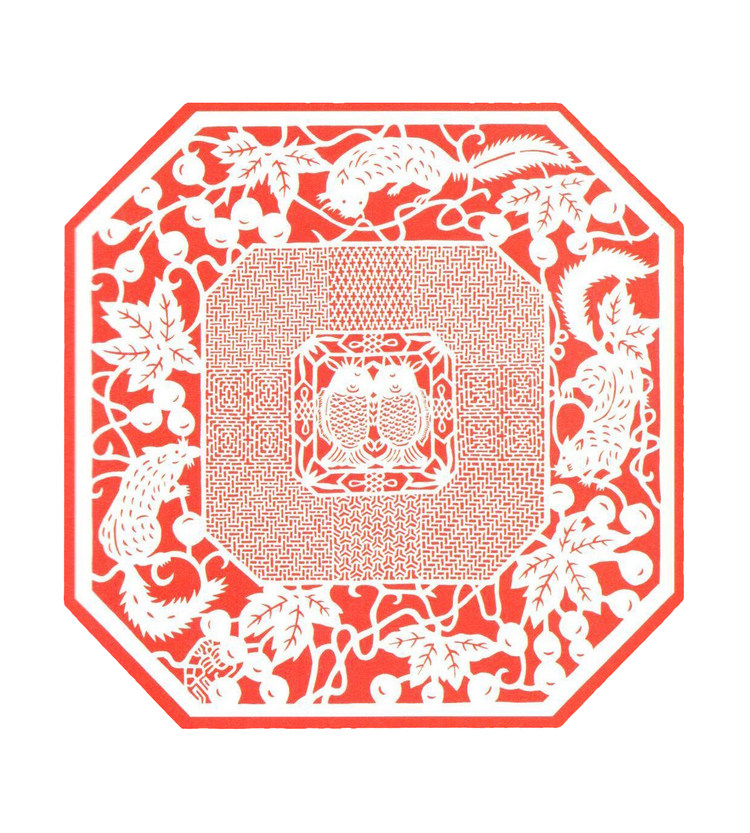 02 细纹刻纸 | “细如发丝”的刻纸图案