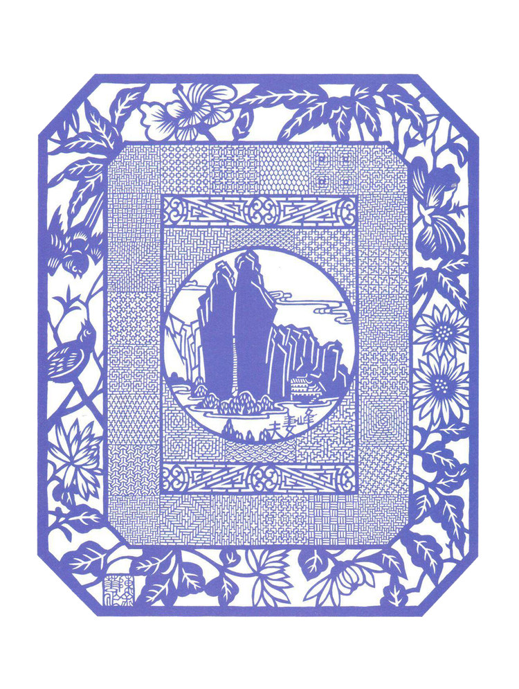 02 细纹刻纸 | “细如发丝”的刻纸图案