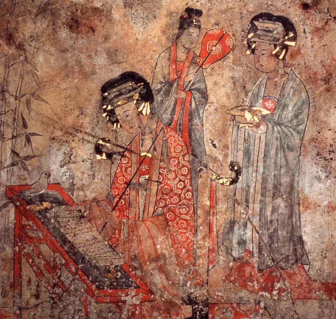 明皇打鼓,贵妃跳舞
